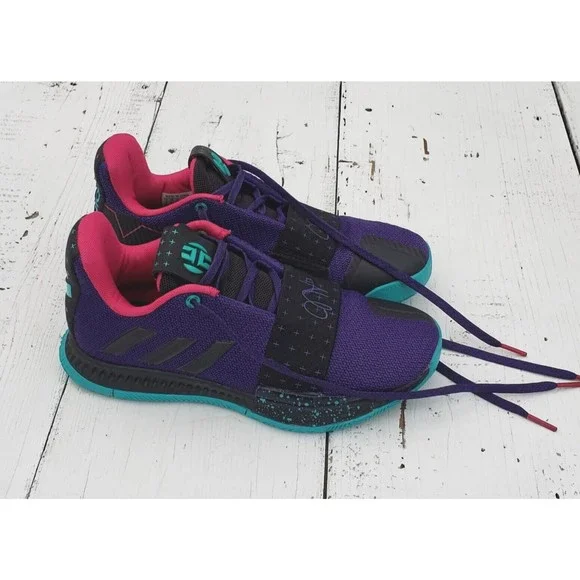 adidas | Shoes | Adidas Harden Vol 3 Men Purple Blue Basketball Athletic Shoes  Mens Sz 5 37 | Poshmark